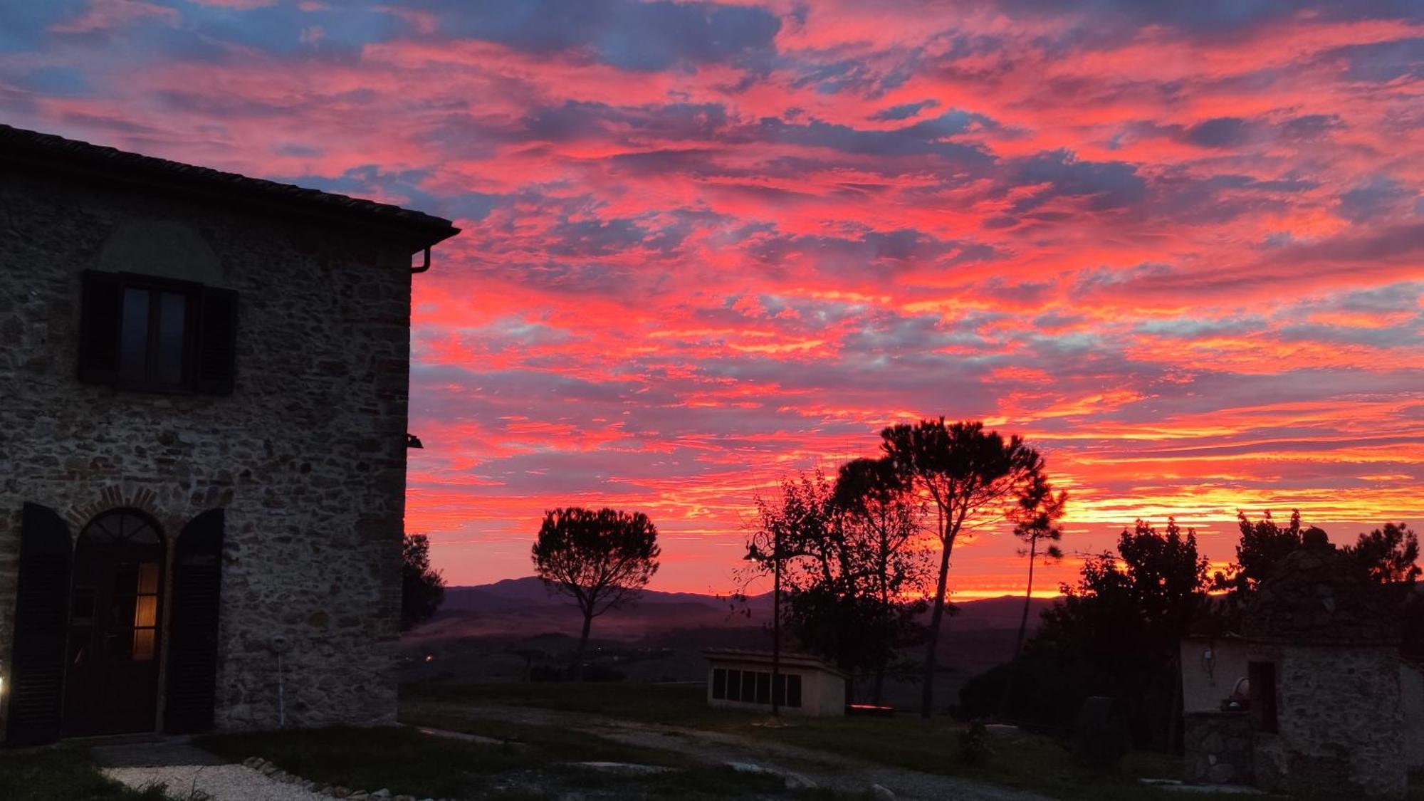 Podere Campiano Volterra Buitenkant foto