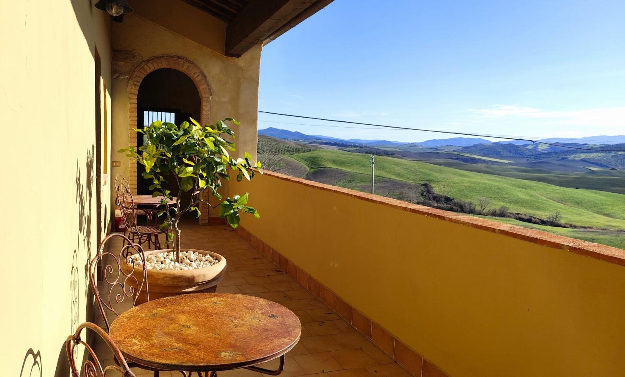Podere Campiano Volterra Buitenkant foto