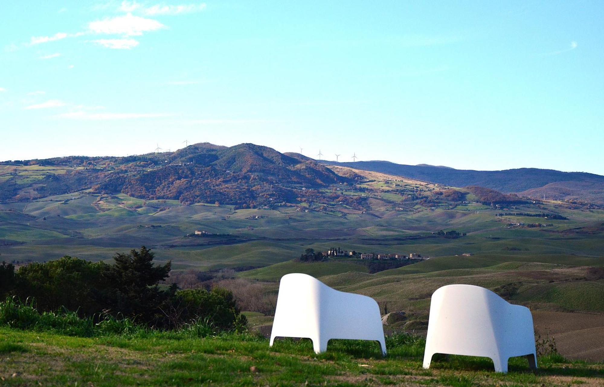 Podere Campiano Volterra Buitenkant foto